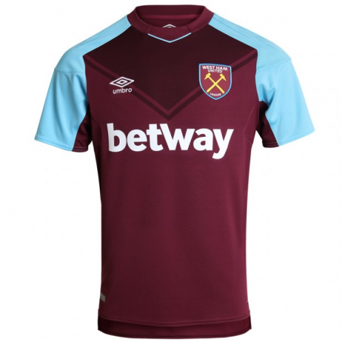 West Ham United 2017/18 Home Soccer Jersey